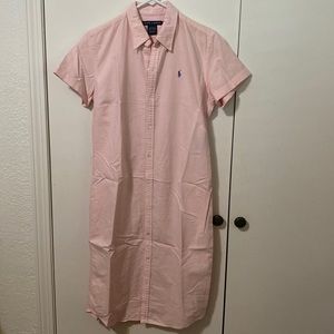 Retro Ralph Lauren Pink Shirtdress
